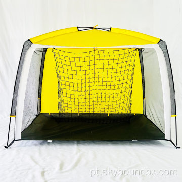 Treinando as crianças Paly Tent Soccer Goals aparece